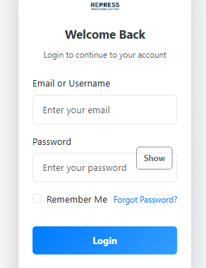 Login Page Template
